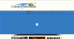 Desktop Screenshot of camp-allendale.org