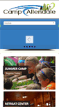 Mobile Screenshot of camp-allendale.org